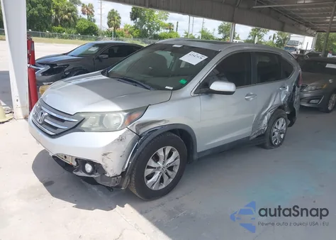 2013 Honda Cr-V Ex-L из США, поврежденный, VIN 2HKRM4H71DH636908